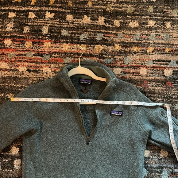 Green Patagonia Better Sweater Quarter Zip - Picture 5 of 7
